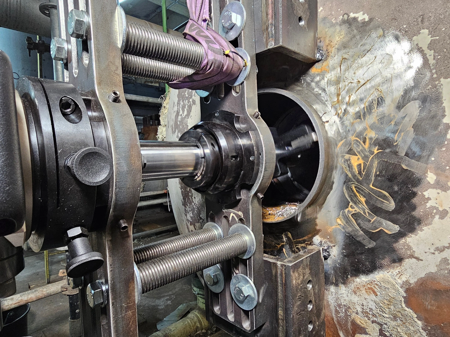 MOSTechServ -  Industrieller, Wartung & Instandhaltung Service -  Spindelarbeiten Maschine