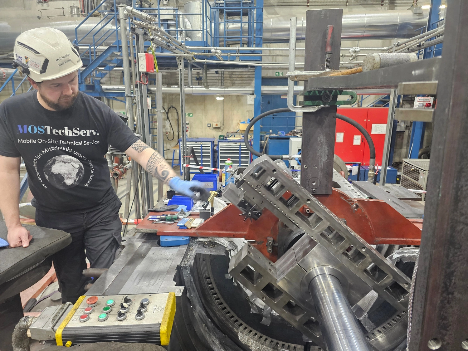 MOSTechServ -  Industrieller, Wartung & Instandhaltung Service -  Spindelarbeiten Maschine