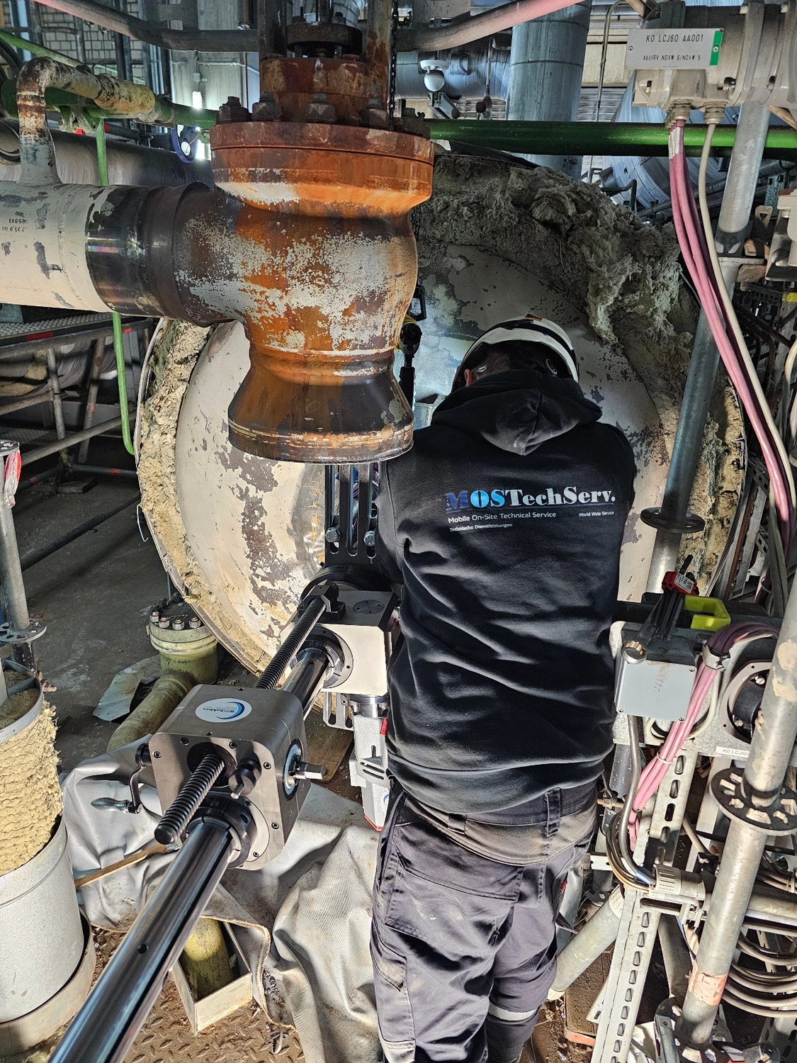 MOSTechServ -  Industrieller, Wartung & Instandhaltung Service -  Spindelarbeiten Maschine